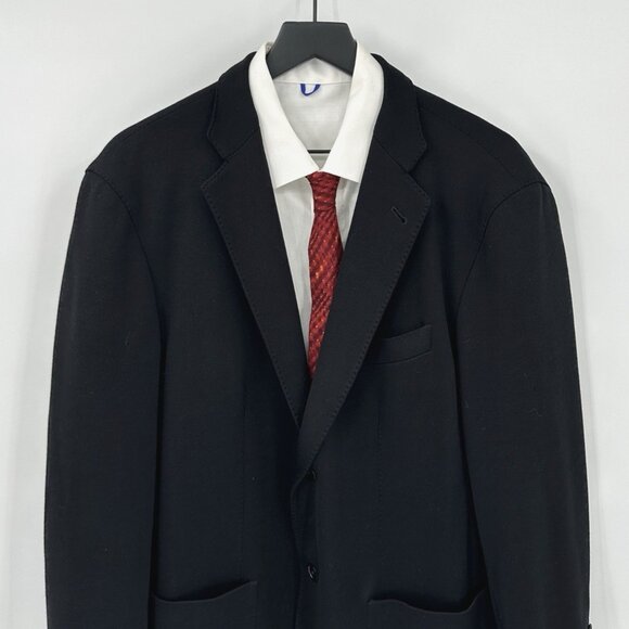 ST CROIX jacket blazer sport coat italian knit wool stretch soft structured 44R - Picture 3 of 11